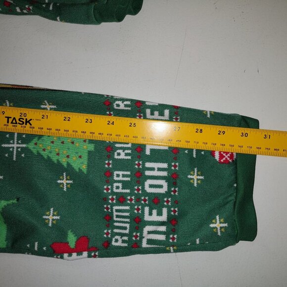 December 25th Ladies Size Small Fleece Lined Long Sleeve Onesie Sleepwear - Picture 7 of 7